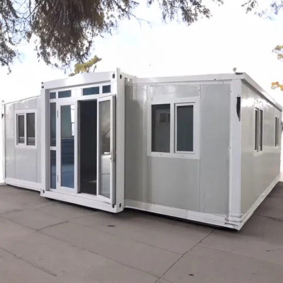 Containerhaus mit 3 Schlafzimmern, flaches Paket, mobiler Rahmen, gewerbliche Containerblöcke für den Bau erweiterbarer Containerhäuser